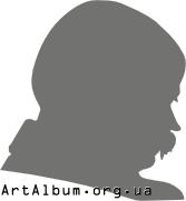 Clipart silhouette of Taras Shevchenko