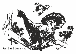 Clipart capercaillie