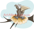 Clipart crow