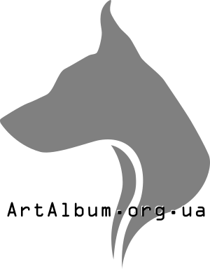 Clipart silhouette of a dog