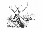 Clipart Pere David's deer