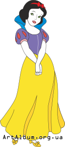 Clipart Snow White