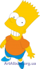 Clipart Bart Simpson