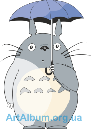 Clipart Totoro