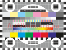 Clipart TV resolution chart color