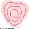 Clipart St. Valentine message