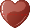 Clipart chocolate heart