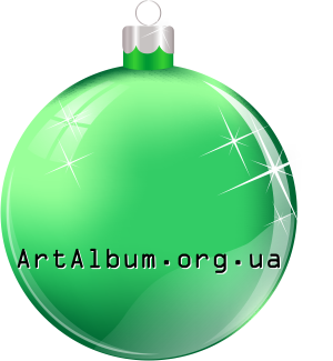 Clipart Christmas ball green