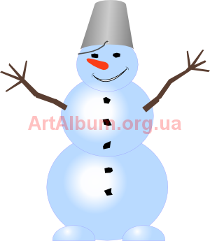 Clipart snowman