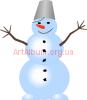 Clipart snowman