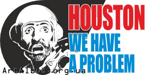 Clipart Houston, we have a problem