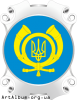 Clipart logo of posts of Ukraine "Ukrposhta"