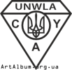 Clipart logo of UNWLA