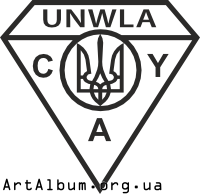 Clipart logo of UNWLA