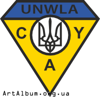 Clipart logo of UNWLA