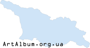 Кліпарт мапа Грузії