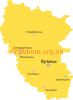Кліпарт мапа Луганської області