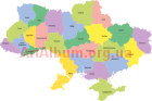 Clipart Areas of Ukraine