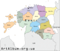Clipart Estonia (Eesti) map estonian