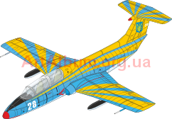 Clipart Aero L-29 Dolphin ukr1