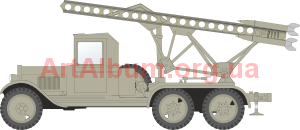 Clipart BM-13 ZIS-6