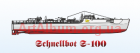 Clipart torpedo boat Schnellbot S-100