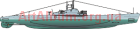 Кліпарт підводний човен Щ-215