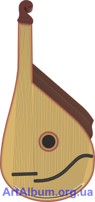 Clipart pandora (bandura)