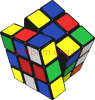 Clipart cube of Rubik