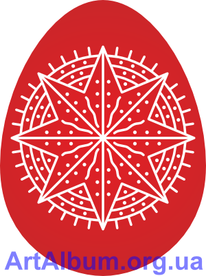 Clipart ornament star (central Galicia)