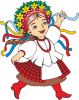 Clipart сossack woman