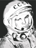 Clipart Yuri Alekseyevich Gagarin