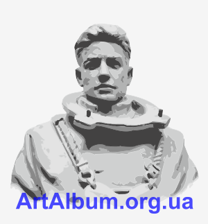 Clipart Bust "diver of EPRON". Sculptor Alex Vikulov