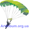 Clipart parachutist