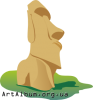 Clipart Moai