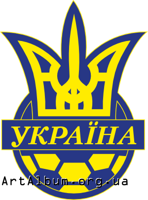 Clipart Football Federation of Ukraine logo