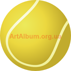 Clipart tennis ball