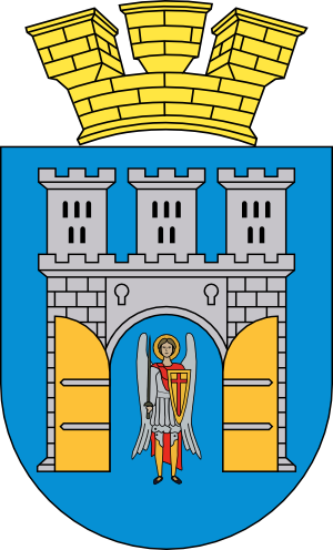 Clipart coat of arms of Ivano-Frankivsk