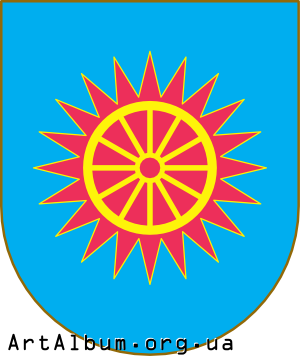 Clipart Obukhiv raion coat of arms