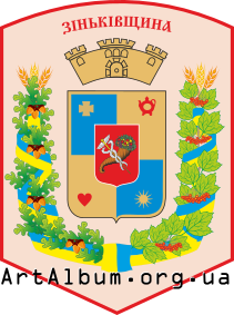 Clipart Zinkiv raion coat of arms