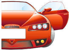 Clipart sports car