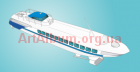 Clipart hydrofoil "Raketa"