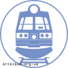 Клипарт иконка - локомотив