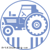 Клипарт иконка - трактор